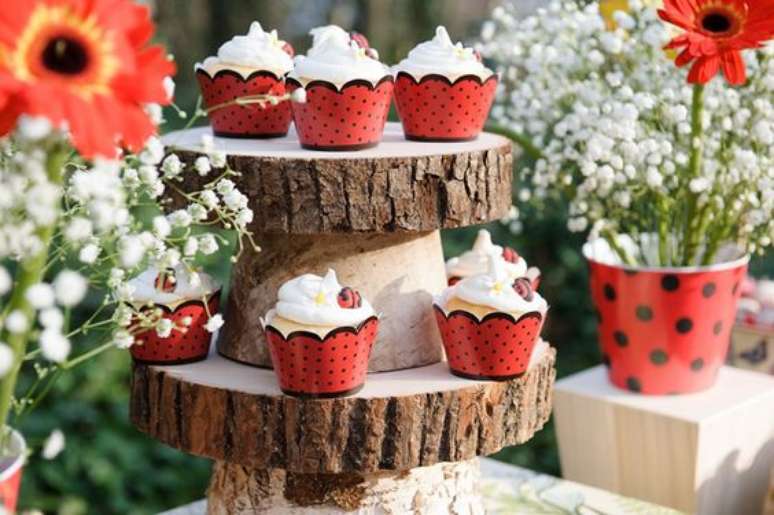 19. cupccake festa ladybug miraculous &ndash; Por: A m&atilde;e coruja