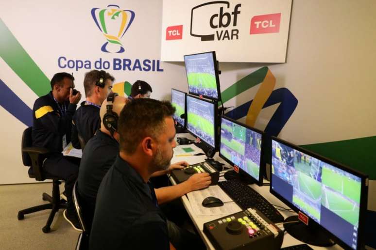 VAR atuando no Brasil (Foto:Reprodução)