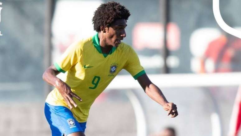 Talles Magno fez gol em empate da seleção brasileira sub-17 com a Inglaterra