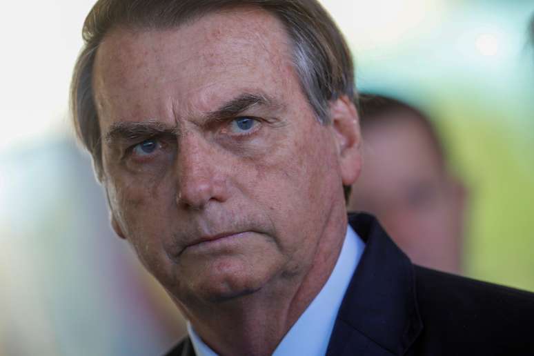 Bolsonaro no Palácio da Alvorada  28/8/2019. REUTERS/Adriano Machadö