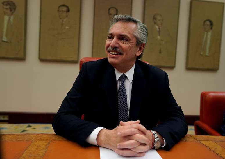 Candidato de oposi&ccedil;&atilde;o &agrave; Presid&ecirc;ncia da Argentina, Alberto Fern&aacute;ndez
05/09/2019
REUTERS/Juan Medina