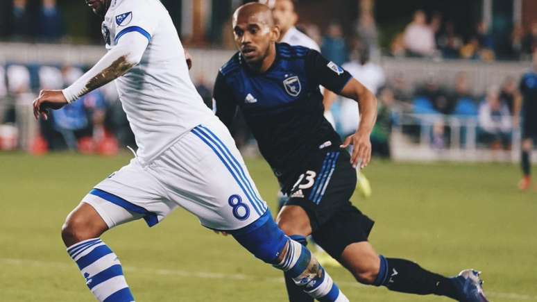 Judson em campo pelo San Jose (Foto: Divulgação/San Jose Earthquakes)