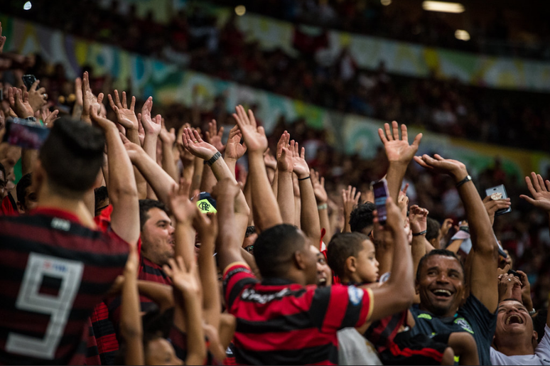 O Flamengo tem a maior média de público do Brasileirão 2019 (Foto: Alexandre Vidal/Flamengo)