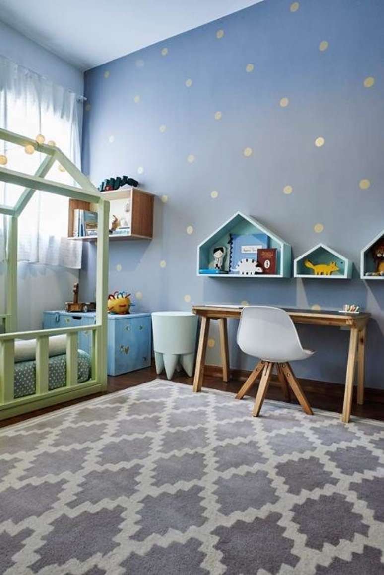 4. Não é difícil montar um quarto com móveis montessorianos. Foto: Decoação de Casa