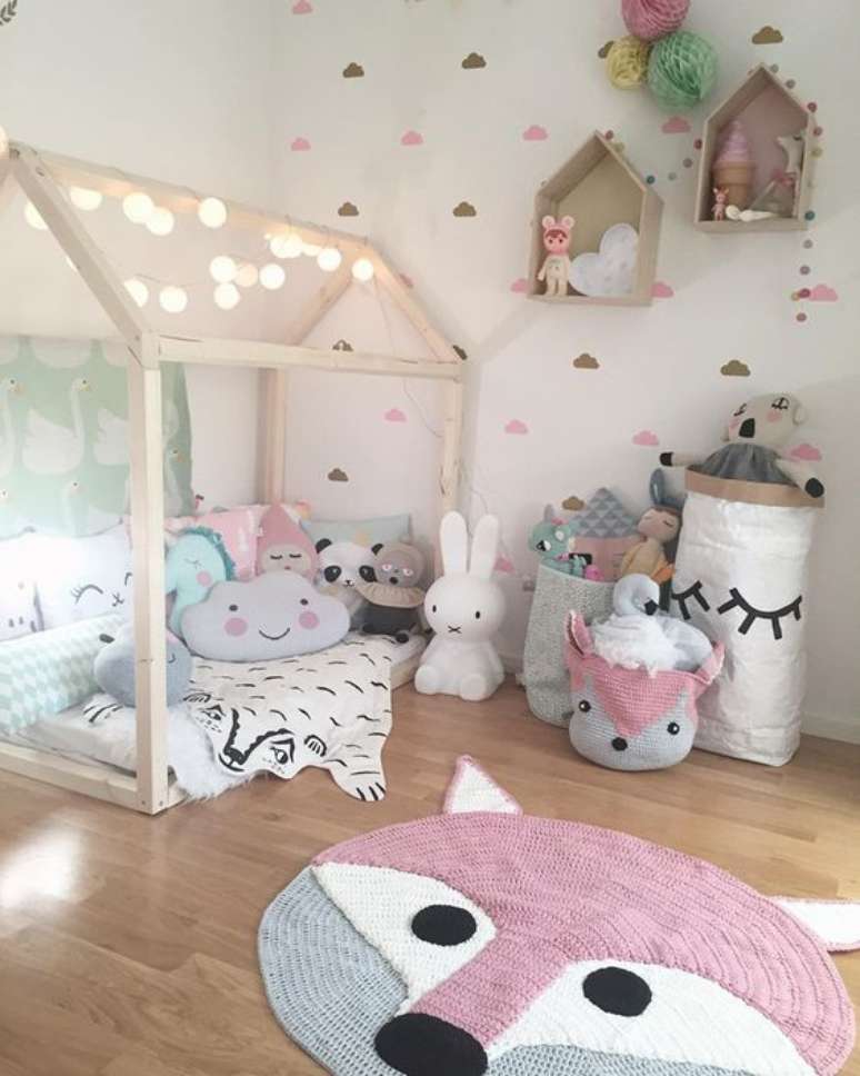 3. Um quarto com m&oacute;veis montessorianos oferece mais autonomia &agrave;s crian&ccedil;as. Foto: Brandani Decore