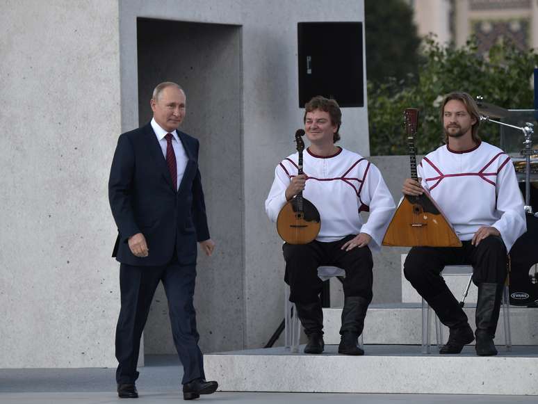 Presidente russo, Vladimir Putin, em Moscou
07/09/2019
Sputnik/Aleksey Nikolskyi/Kremlin via REUTERS