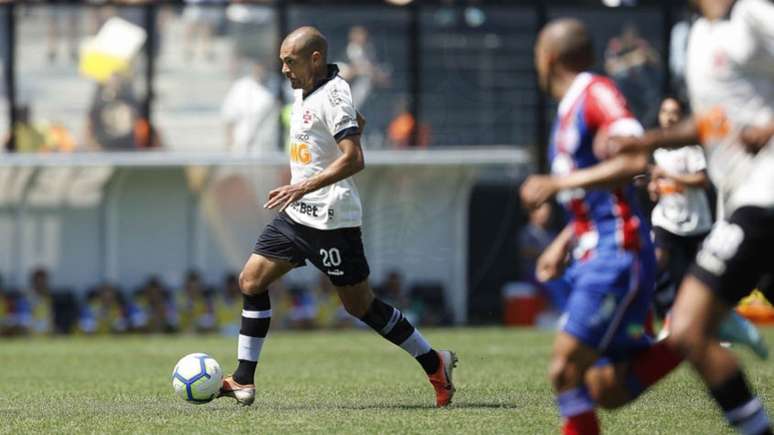 Clayton, no duelo do Vasco contra o Bahia (Foto: Rafael Ribeiro/Vasco)