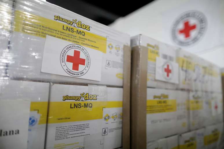 Ajuda da Cruz Vermelha Internacional enviada à Venezuela
22/04/2019
REUTERS/Ueslei Marcelino