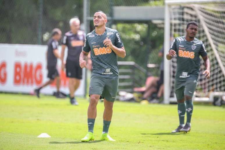 Papagaio, que não vem jogando com frequência, ficará de fora do duelo contra o Internacional, pelo Brasileiro, no domingo- (Bruno Cantini/Atlético-MG)