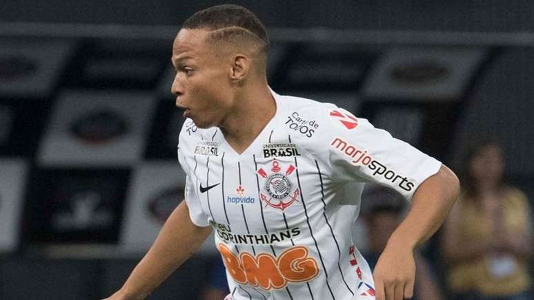 O jovem Janderson foi testado pelo lado esquerdo do ataque do Corinthians (Foto: Daniel Augusto Jr./Ag. Corinthians)