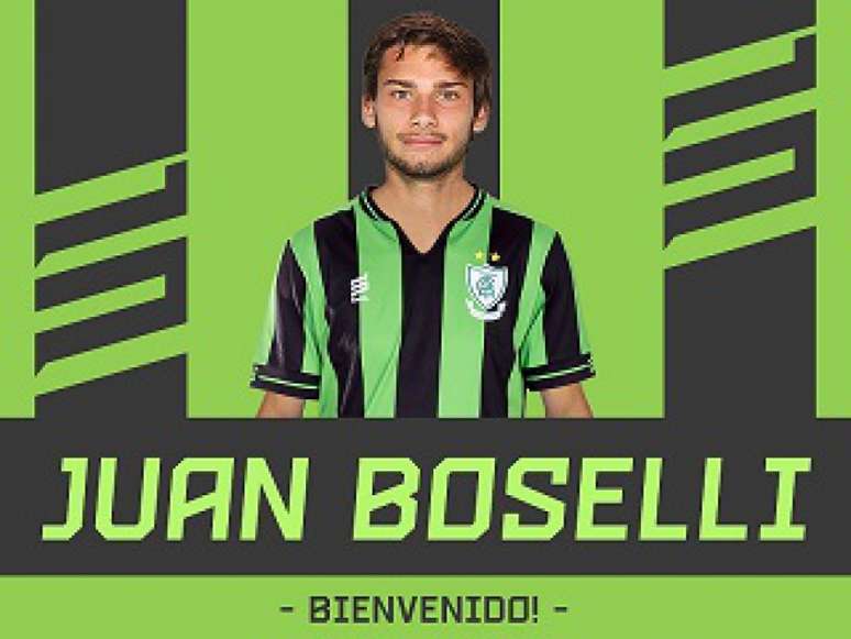 Boselli fica no Coelho até o fim da temporada 2019 (Divulgação/América-MG)