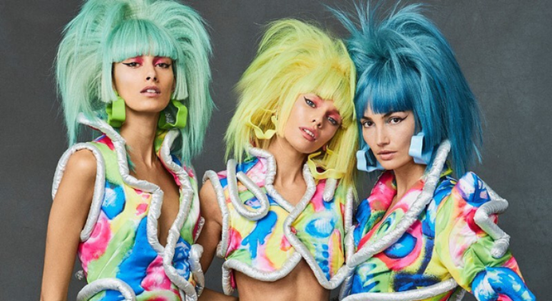 Proposta de Jeremy Scott para o verão 2020 (Foto: Reprodução/Instagram)