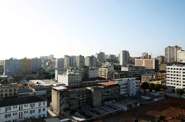 Vista aérea da capital de Moçambique, Maputo. 1/9/2019. REUTERS/Siphiwe Sibeko