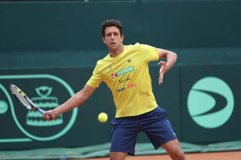 Marcelo Melo enalteceu o barbadense Darian King (Foto: Luiz Candido/CBT)