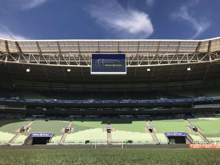 Allianz Parque terá jogo entre Palmeiras e Cruzeiro neste sábado, pelo Campeonato Brasileiro(Palmeiras/Twitter)