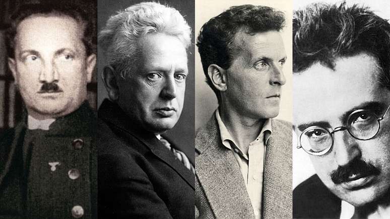 Martin Heidegger, Ernst Cassirer, Ludwig Wittgenstein e Walter Benjamin tiveram anos prolíficos na década de 1920