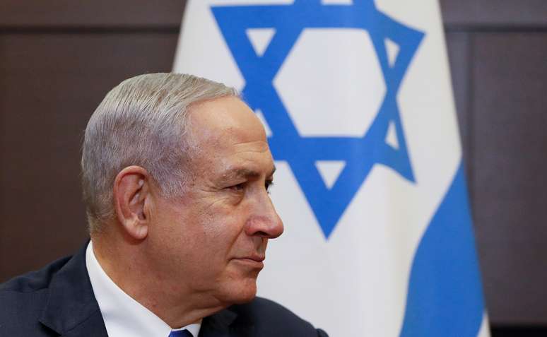 Primeiro-ministro de Israel, Benjamin Netanyahu. 12/9/2019. REUTERS/Shamil Zhumatov 