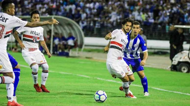 Último duelo entre as equipes ocorreu no ano de 2018, pela Copa do Brasil (Foto: Pei Fon/ Raw Image)