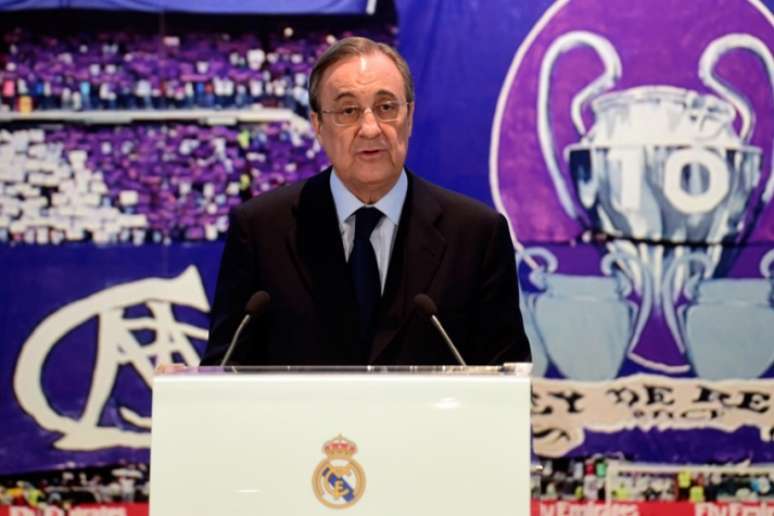 Florentino Perez é presidente do Real Madrid desde 2009 (Foto: Pierre-Philippe Marcou/ AFP)