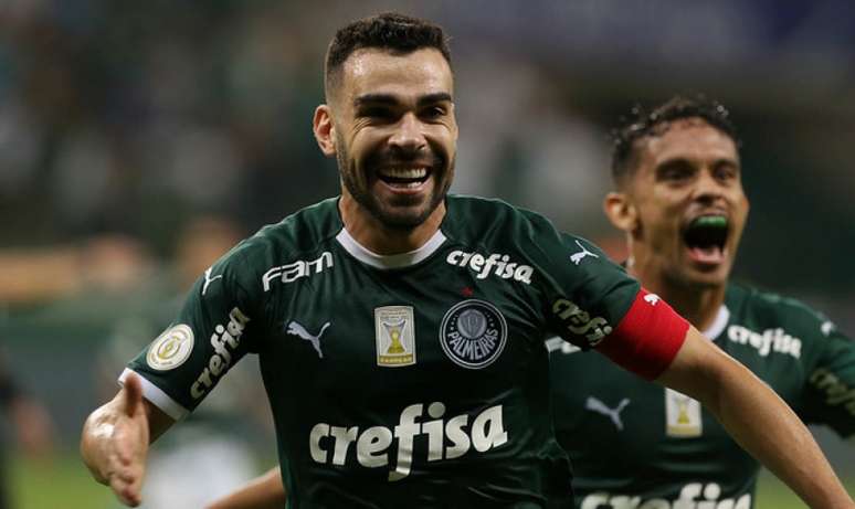 Bruno Henrique entrou na área para fazer o gol da vitória do Palmeiras (Foto: Cesar Greco/Palmeiras)