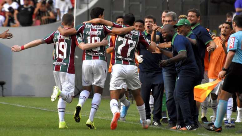 Flu venceu o Corinthians em Brasília por 1 a 0 (MAILSON SANTANA/FLUMINENSE FC)