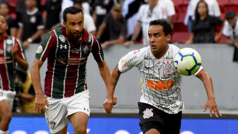 Nenê teve boa atuação na partida contra o Corinthians (MAILSON SANTANA/FLUMINENSE FC)