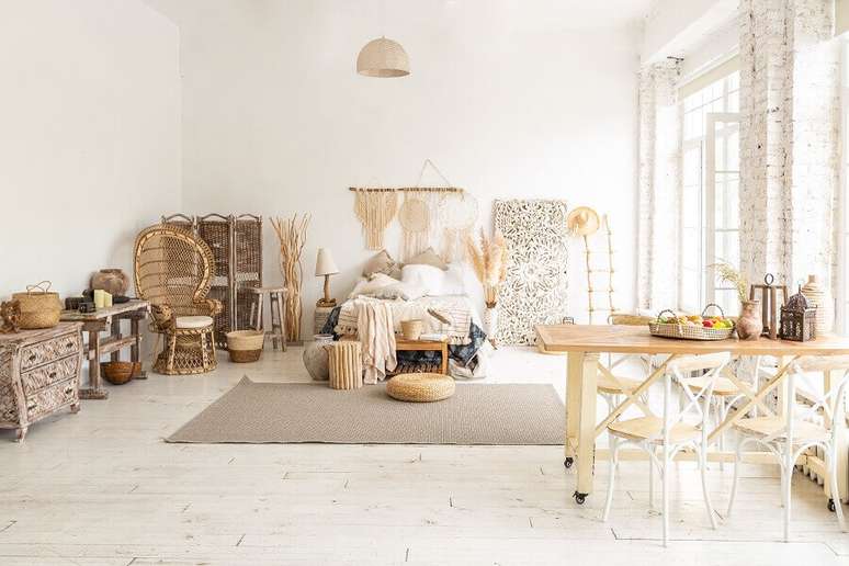 5. Decora&ccedil;&atilde;o simples para casa r&uacute;stica &ndash; Foto: Habitissimo