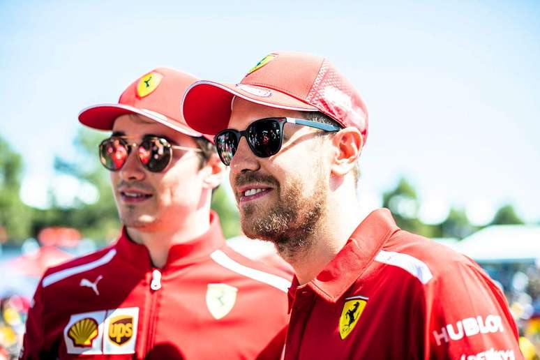 Vettel não se surpreende com Leclerc: “Estávamos cientes de sua velocidade”