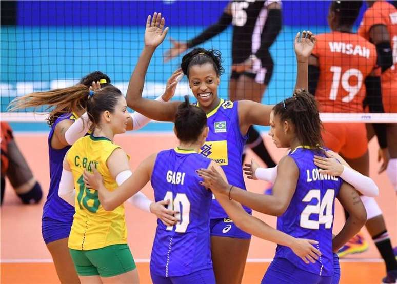 Brasil derrota o Quênia e se recupera na Copa do Mundo de Vôlei