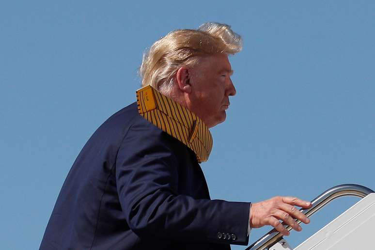 Presidente dos EUA, Donald Trump, embarca no Air Force One
17/09/2019
REUTERS/Tom Brenner