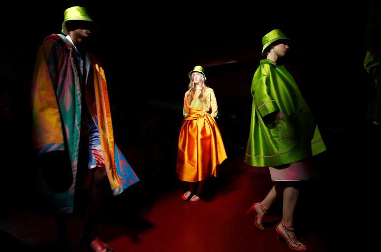 Desfile da grife Peter Pilotto na Semana da Moda de Milão
18/09/2019
REUTERS/Alessandro Garofalo