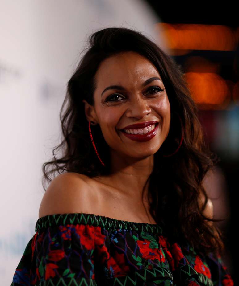 Atriz Rosario Dawson, cofundadora da Studio 189  5/4/2018 REUTERS/Mario Anzuoni