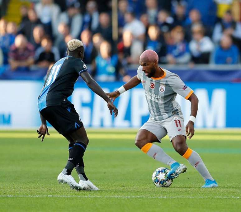 Brugge e Galatasaray não saíram do zero (Foto: Reprodução)