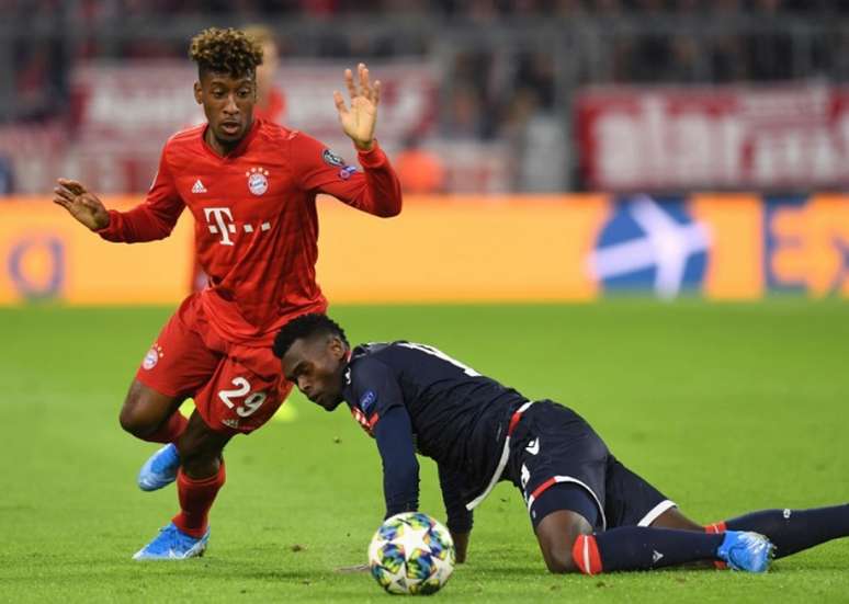 Coman foi autor de um dos gols do confronto (Foto: AFP)