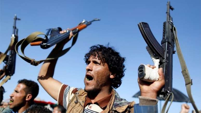 A guerra civil do Iêmen é um dos conflitos que alimentam as tensões entre Irã e Arábia Saudita