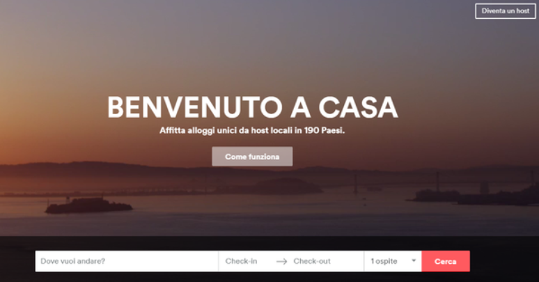 Airbnb enfrenta disputa com o Fisco italiano