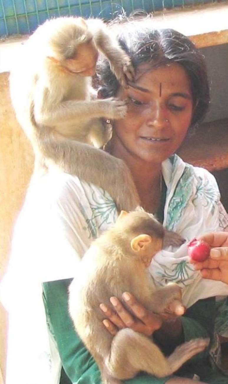 Shiranee Pereira é considerada a ativista mais fervorosa da Índia.