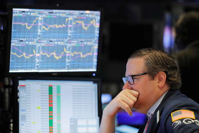 Operador trabalha na Bolsa de Nova York, EUA
19/09/2019
REUTERS/Lucas Jackson 