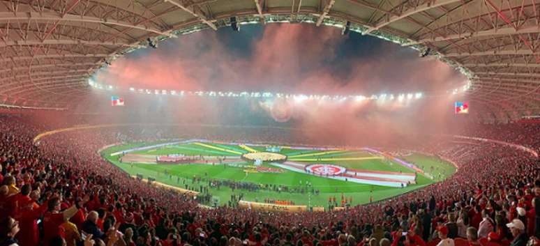 Beira-Rio recebeu a final da Copa do Brasil, conquista pelo Atlético-PR (Foto: Divulgação/Internacional)