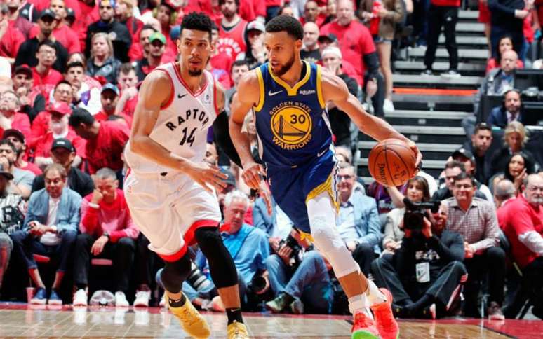 Band transmitiu final entre Toronto Raptors e Golden States, na última temporada (Foto: Divulgação/NBA)