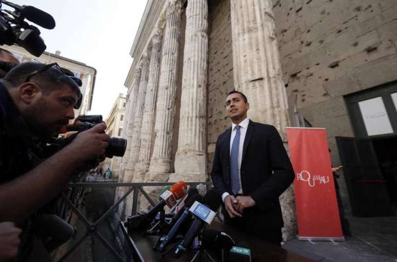 O líder do Movimento 5 Estrelas, Luigi Di Maio