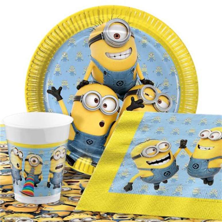 29. Você pode encontrar os itens necessários para uma festa dos Minions muito facilmente. Foto: Party Delights