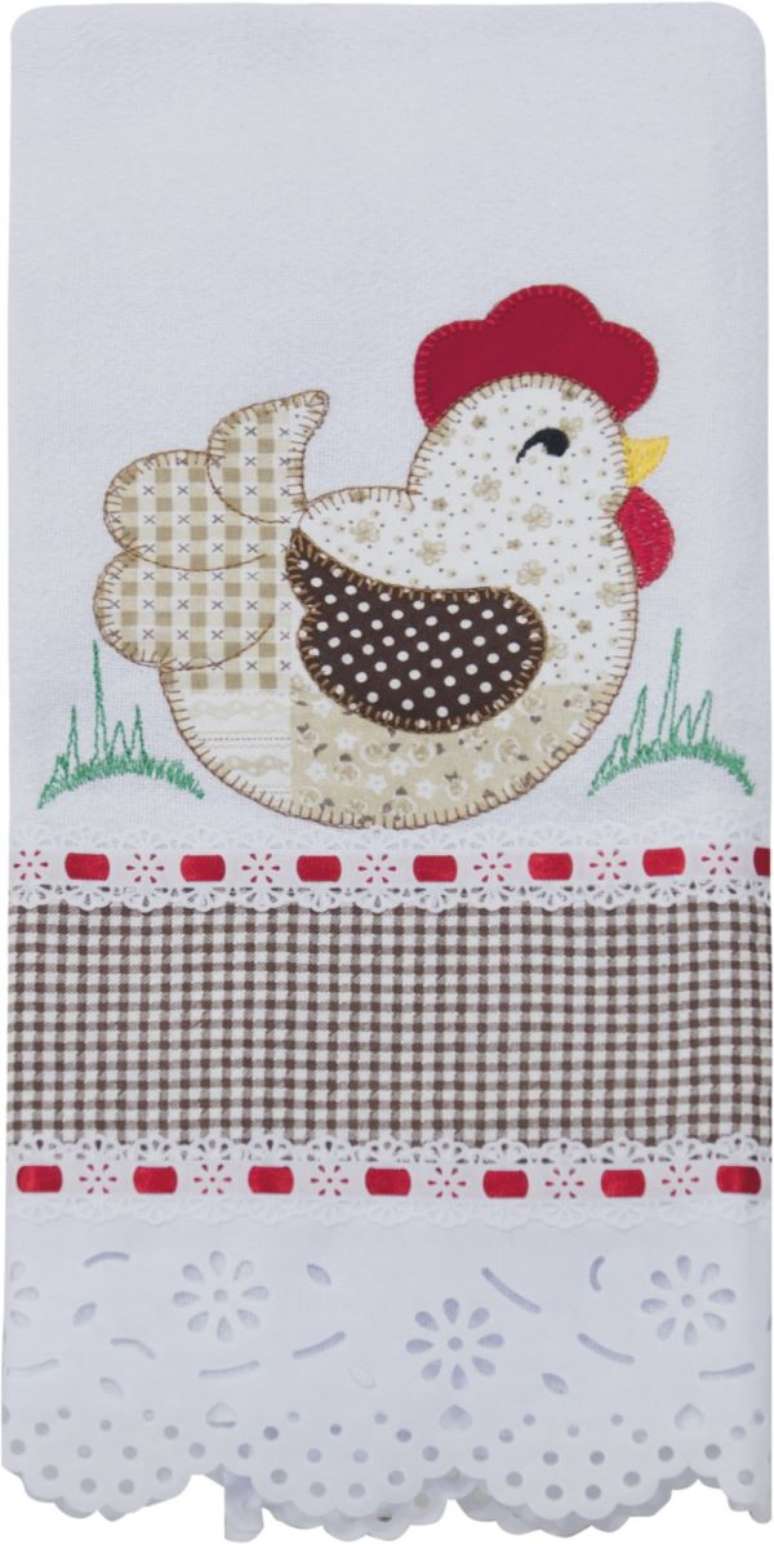 67. Pano de prato bordado em pachwork &ndash; Por: Valle Enxovais