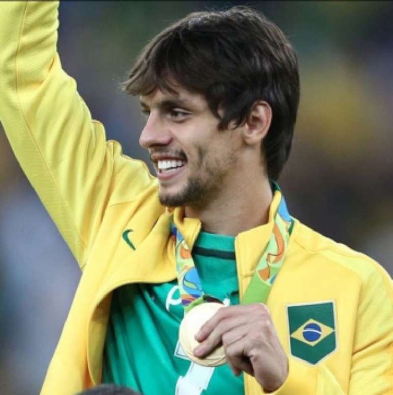 Rodrigo Caio foi campeão olímpico em 2016, no Rio