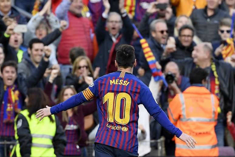 Messi será titular contra o Granada após recuperação de lesão na panturrilha (Foto: AFP)