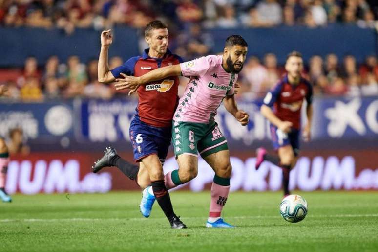 Osasuna e Betis ficaram no 0 a 0 em Pamplona (Foto: Reprodução/Facebook)