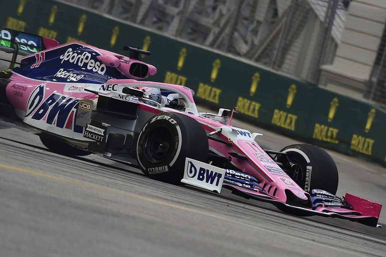 Sergio Perez perderá cinco posições no grid de Singapura após trocar caixa de câmbio