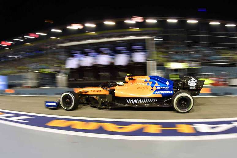 Largando da P10 em Singapura, Lando Norris: “Eu sou um idiota”