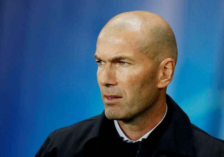 Técnico do Real Madrid, Zinedine Zidane. 18/9/ 2019  REUTERS/Benoit Tessier