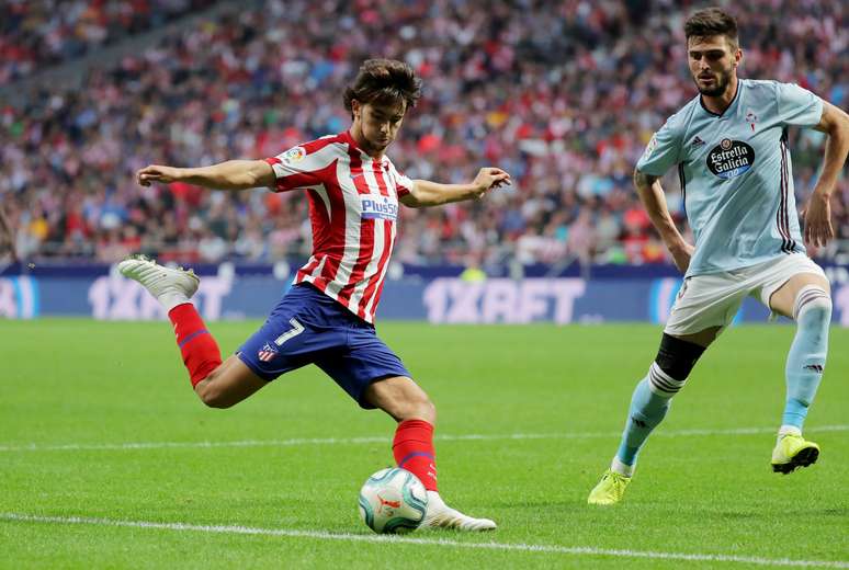Lance da partida entre Atlético de Madrid e Celta Vigo, em Madri, que terminou em empate sem gols. 21/9/2019  REUTERS/Juan Medina -